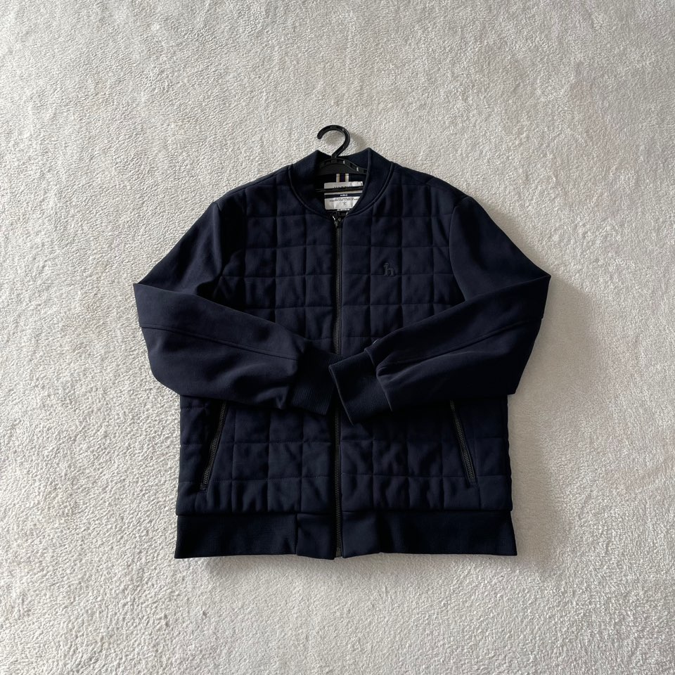 L 헤지스 신형 퀼팅 경량패딩 블루종 자켓