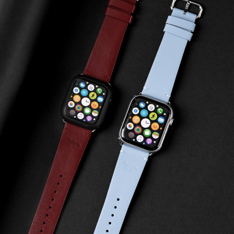 메종키츠네x네이티브유니온 미사용 애플워치 스트랩(2color)