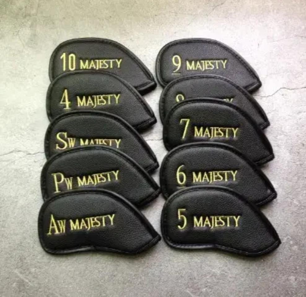 마루망 마제스티 아이언 커버 (헤드커버) 10개 1세트 남성 여성 공용