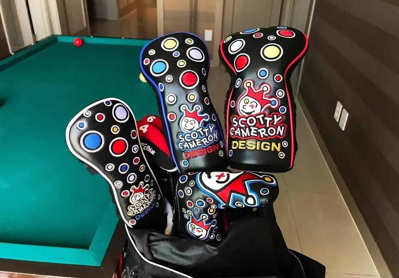 스카티카메론 잭팟쟈니 드라이버 우드 유틸 퍼터 4종 커버세트