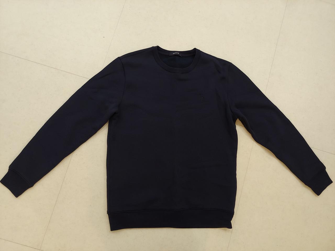 헤지스 기모 맨투맨