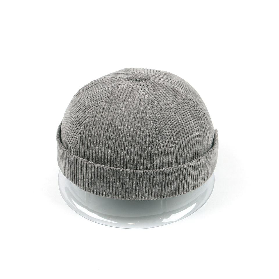 56-58cm 코듀로이 그레이 공용 하울링 볼캡 C013P -042