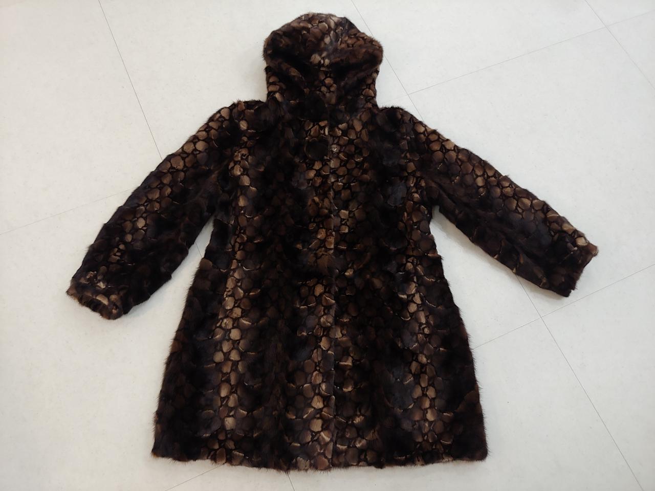 리얼퍼 후드 자켓