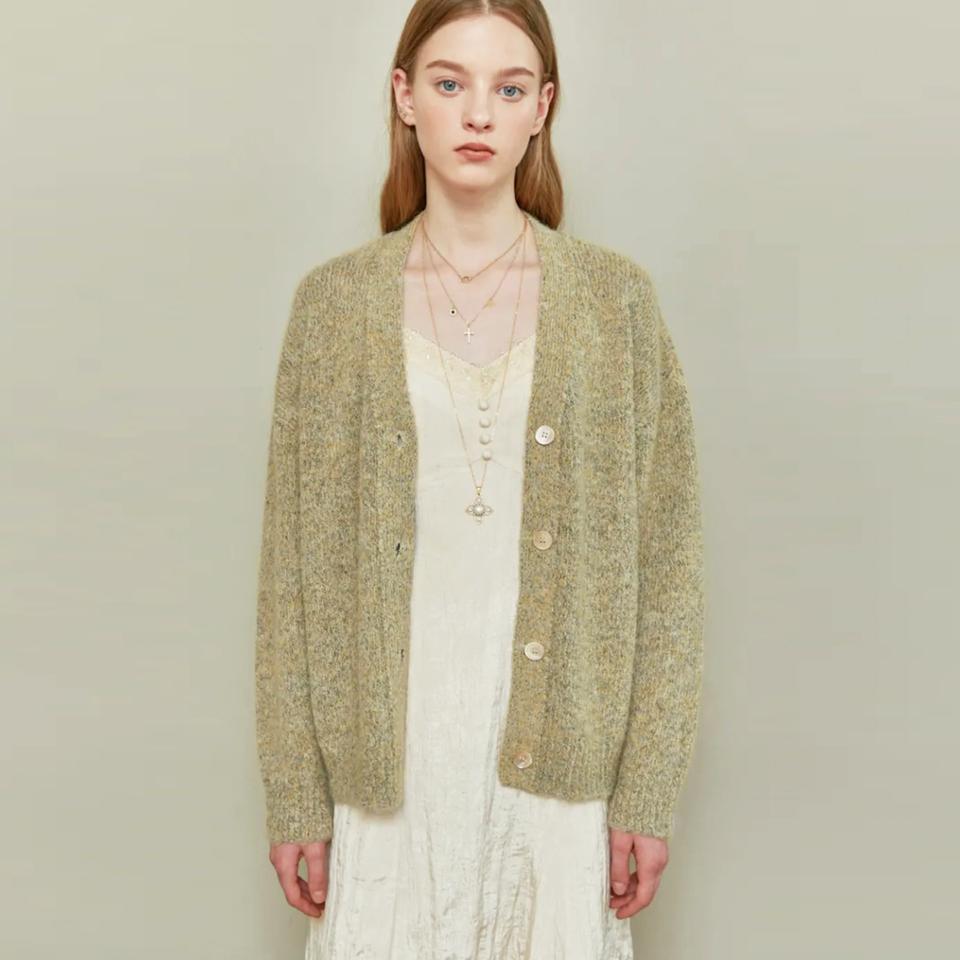 오앨(Ouel) 울 니트가디건 프리사이즈 새상품