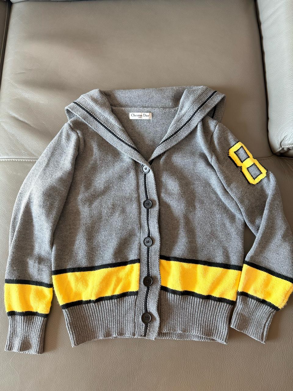 디올 세일러칼라 가디건