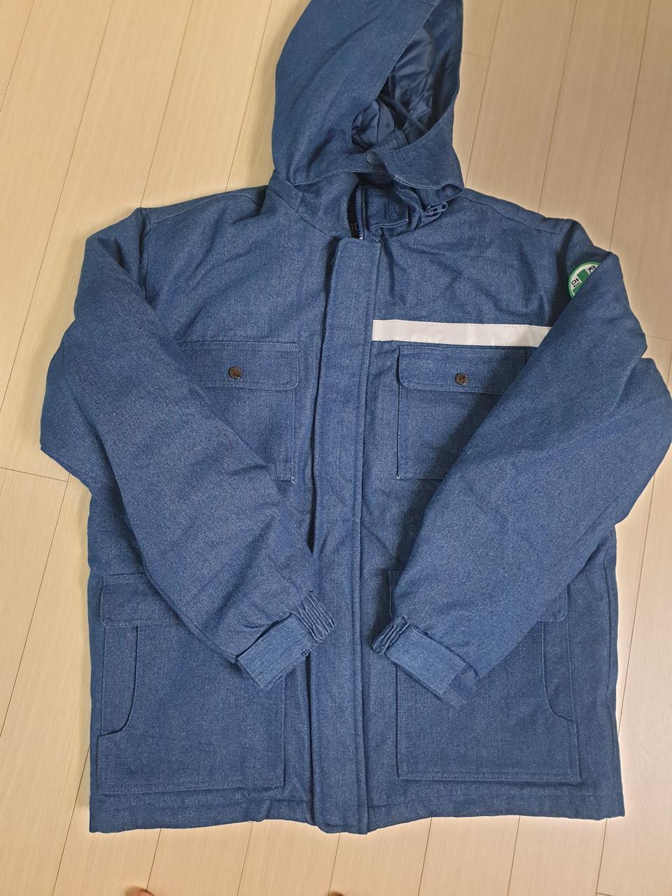 조선소 겨울 작업복 새상품