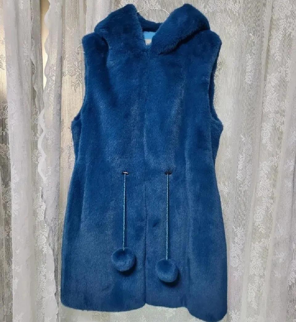 66 오브제 퍼 베스트 조끼