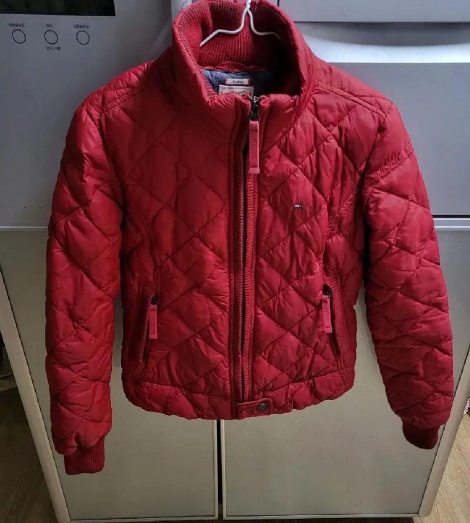 M 타미힐피거 퀼팅 점퍼