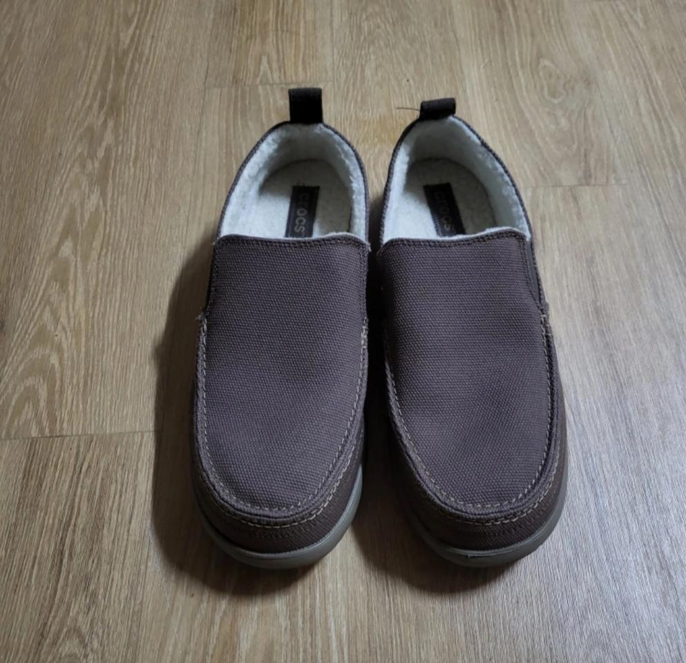 크록스 털 운동화