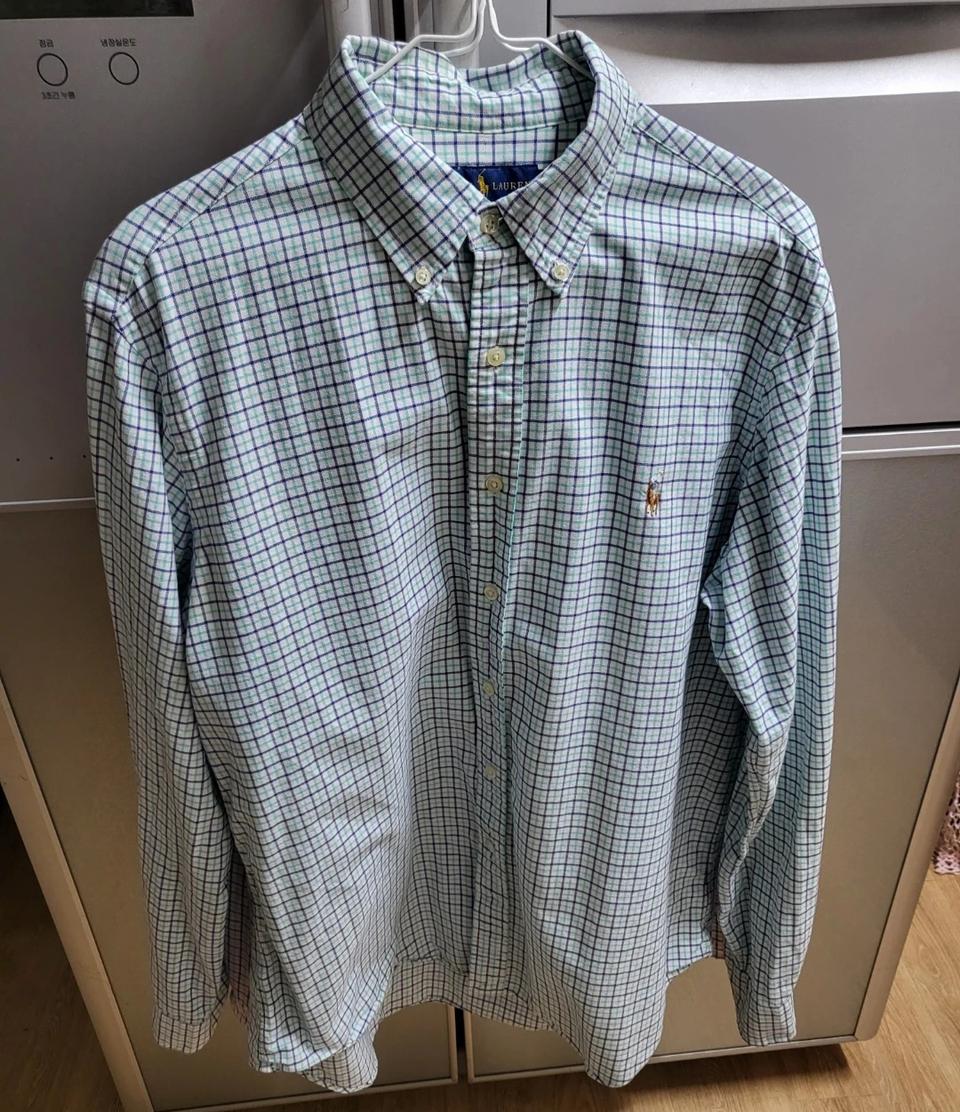 105 폴로 랄프로렌 클래식핏 체크 셔츠 남방