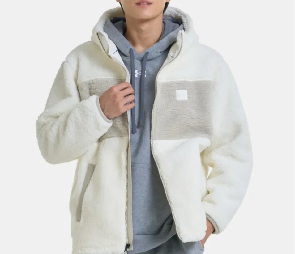 거의새것)언더아머 쉐르파 후리스자켓 뽀글이자켓