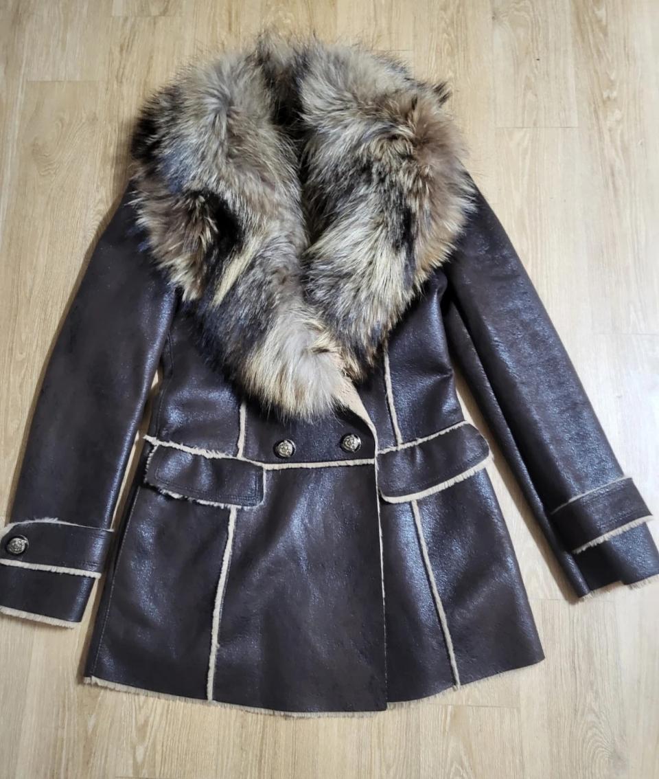 55 에고이스트 리얼폭스털 무스탕