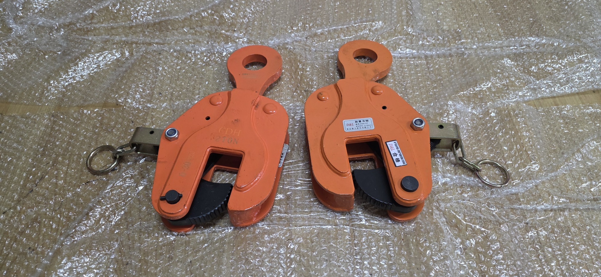 철판 클램프 2톤 2개일괄  미사용