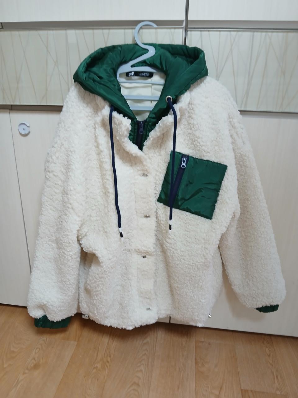 새상품)자라zara 뽀글이 양털후리스 M35000원 정가12만원 상태최상