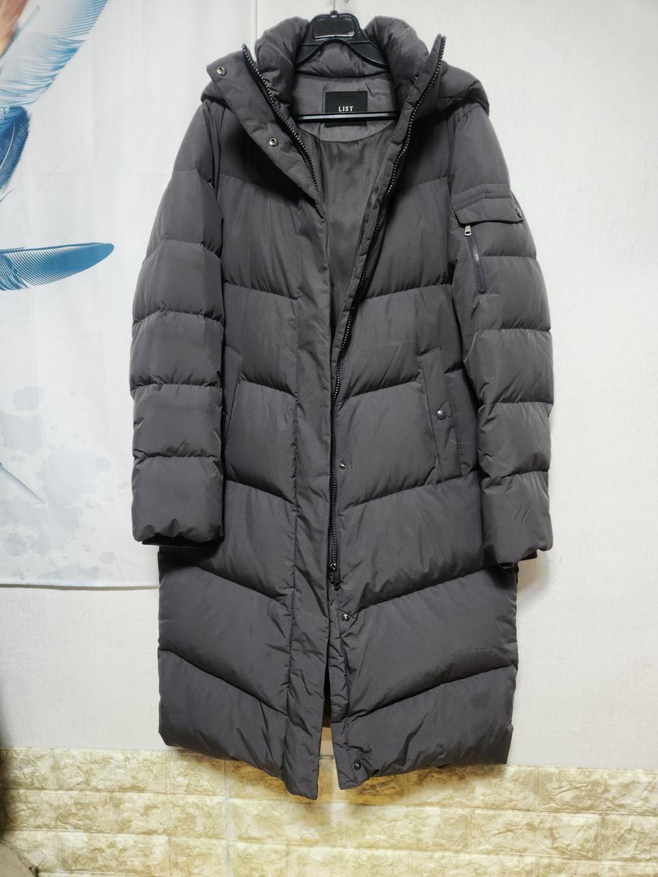 여 리스트 덕다운 롱패딩 ㅡ55