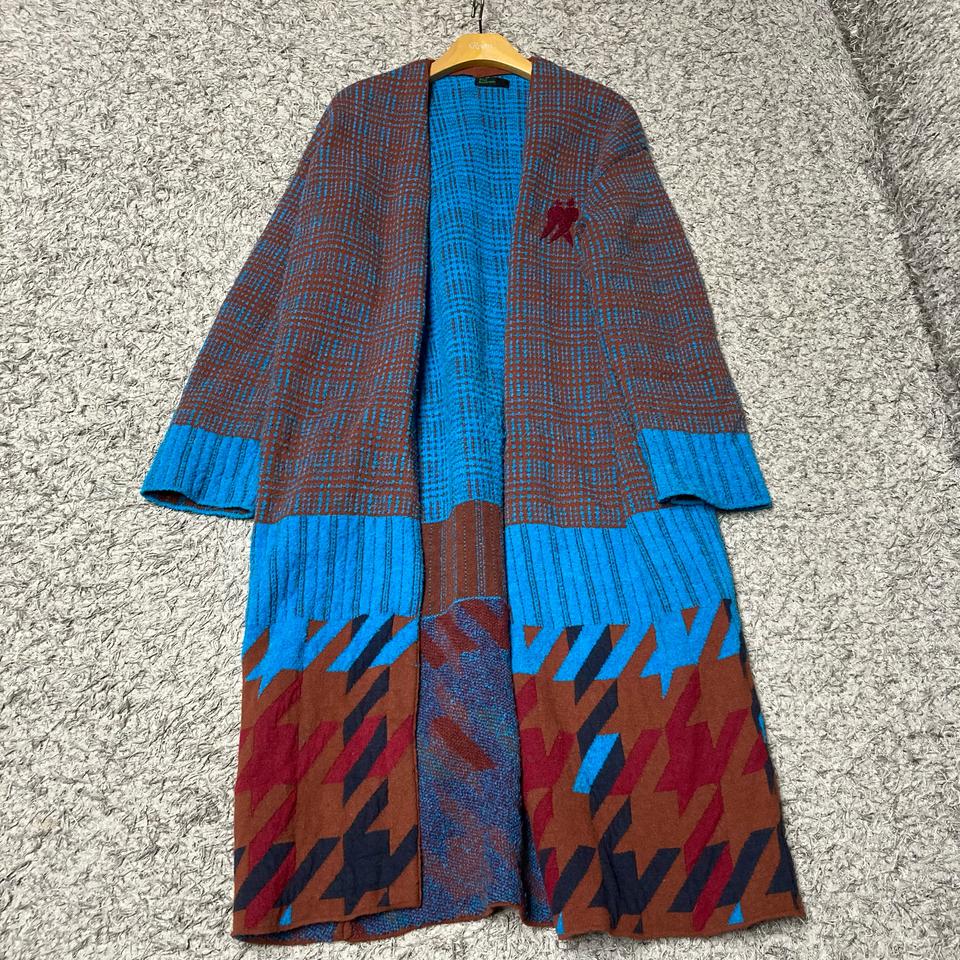 베네통 니트 코트