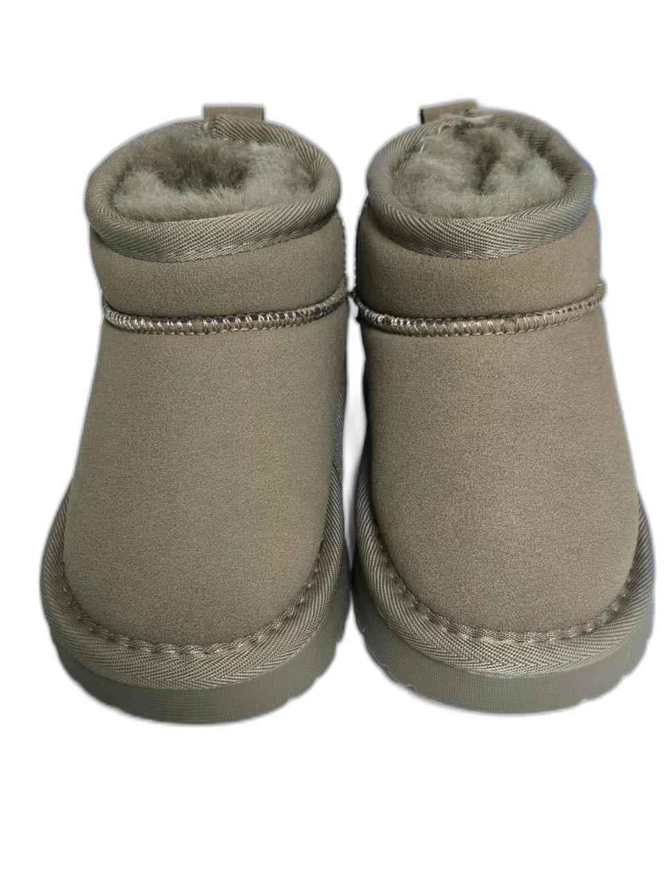 아동 털 부츠 카키색  26사이즈 새상품