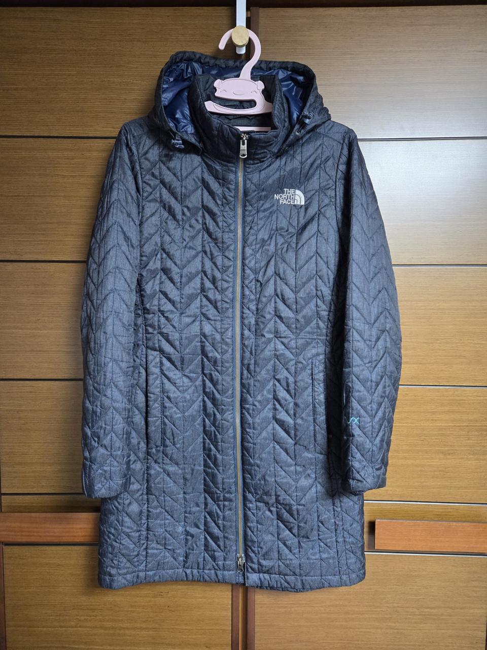 노스페이스 여성 경량 하프패딩 90~95