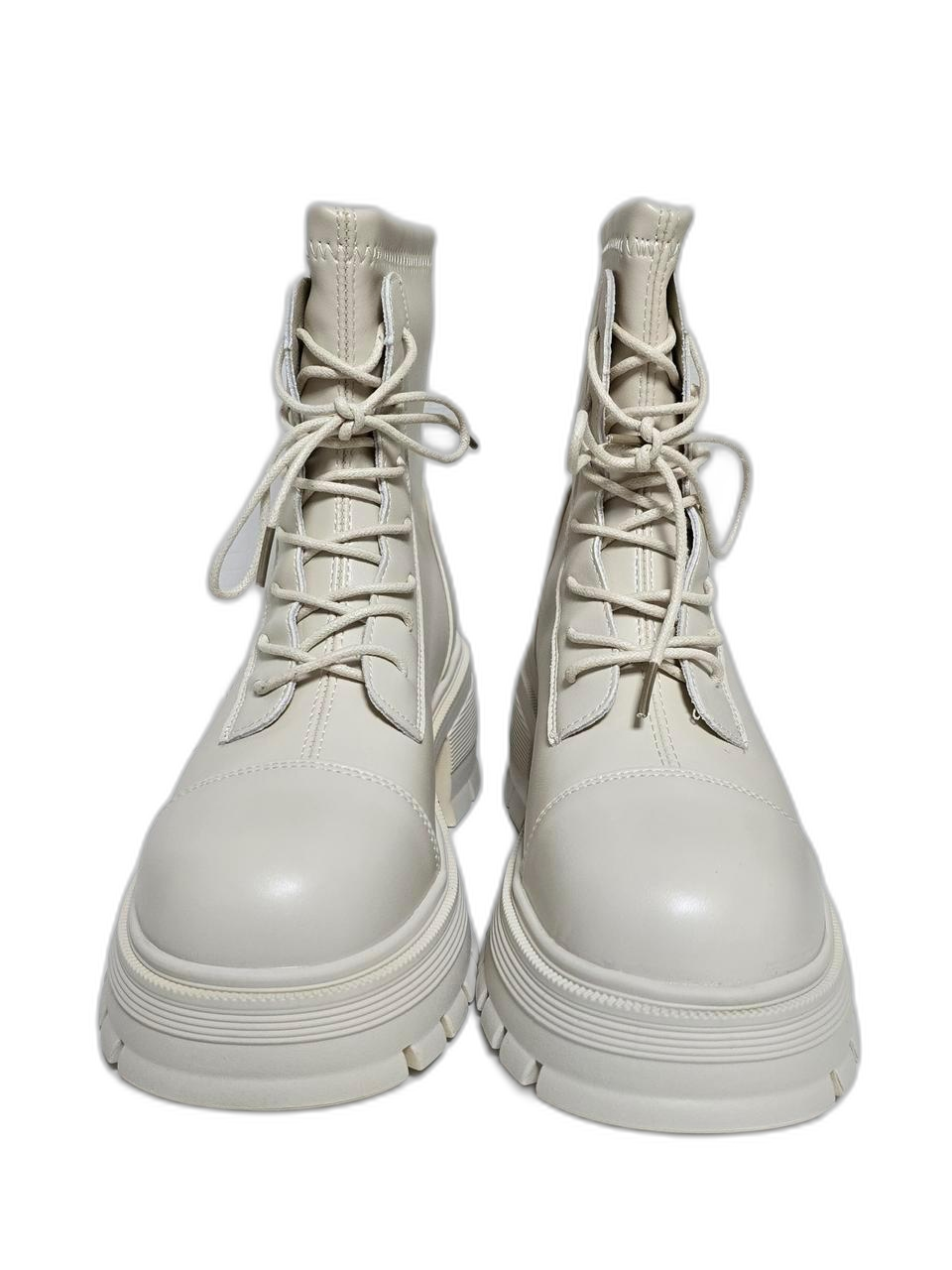 기모 안감  레이스업 워커 부츠 235 새상품