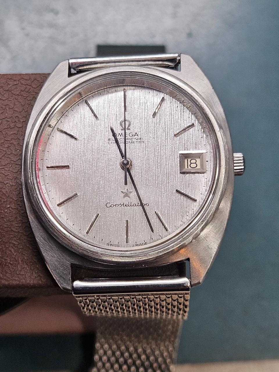 오메가 빈티지 컨스트레이션 f300 오토쿼츠 시계