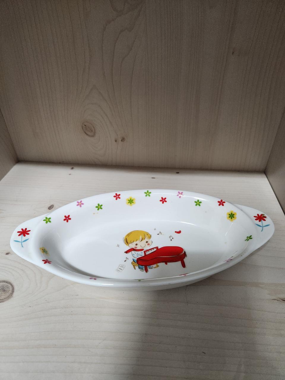 빈티지 캐릭터 플레이트 접시