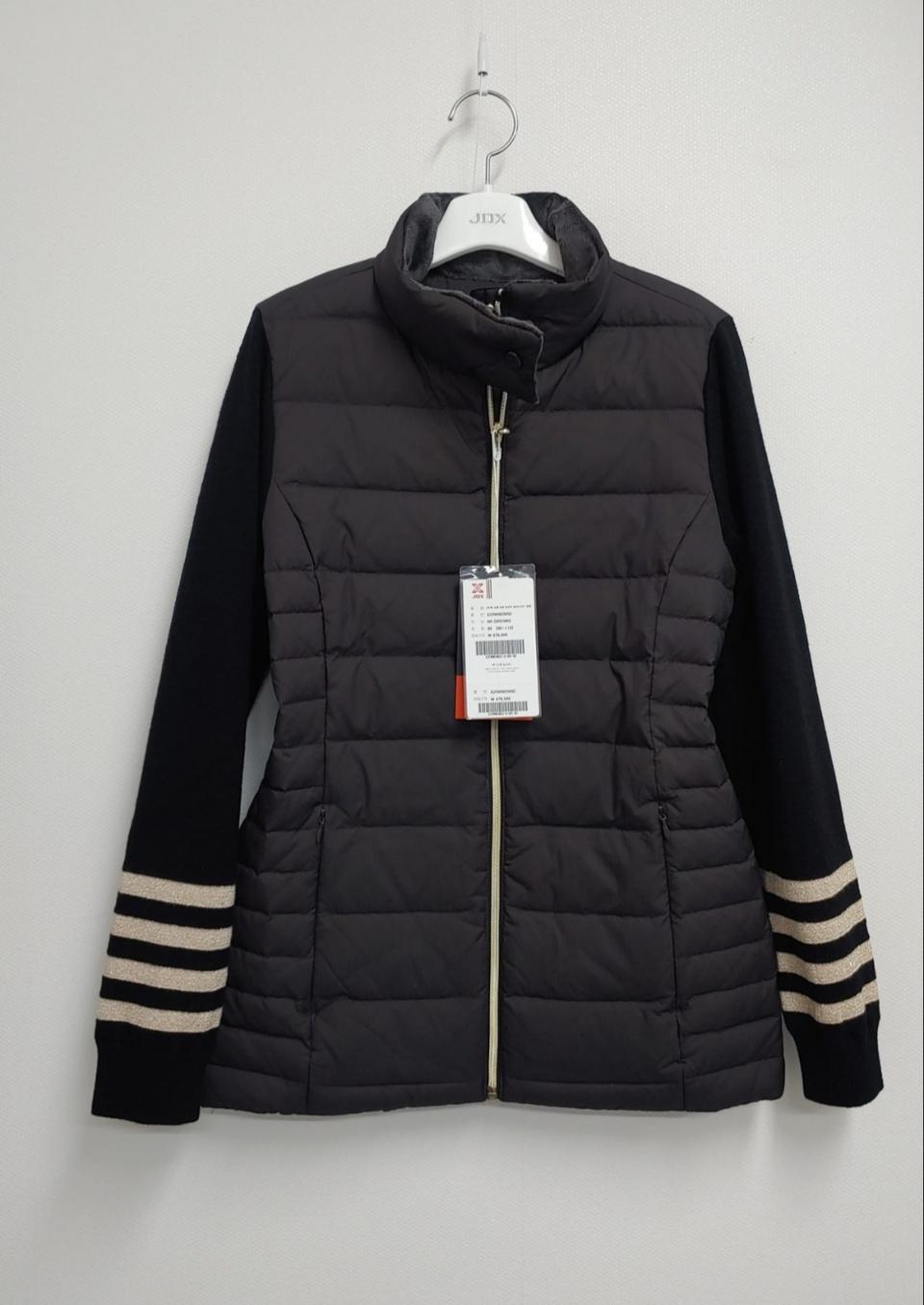 (새상품) 제이디엑스 정품 여성 다운 니트 패딩 점퍼