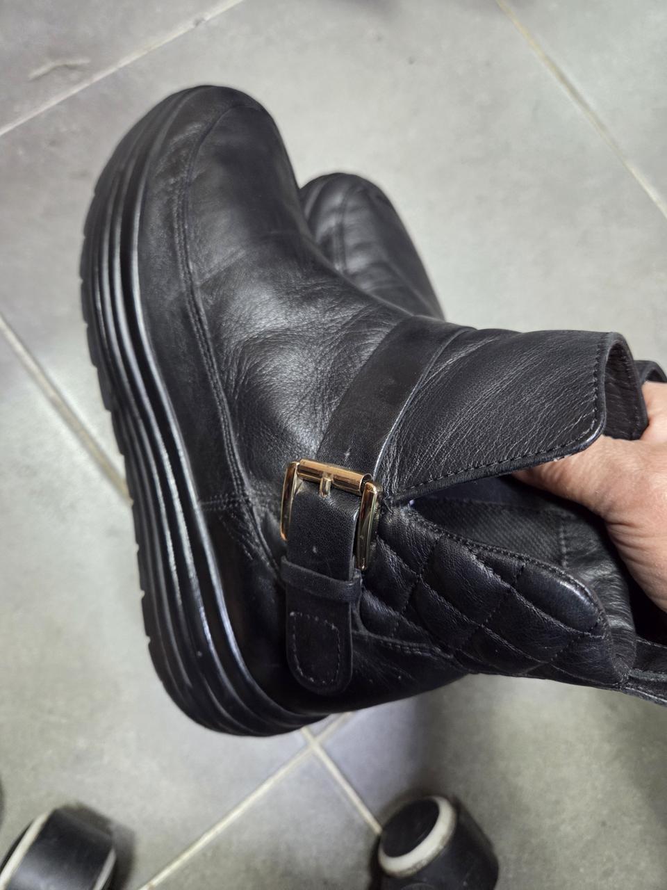 가죽숏털부츠230