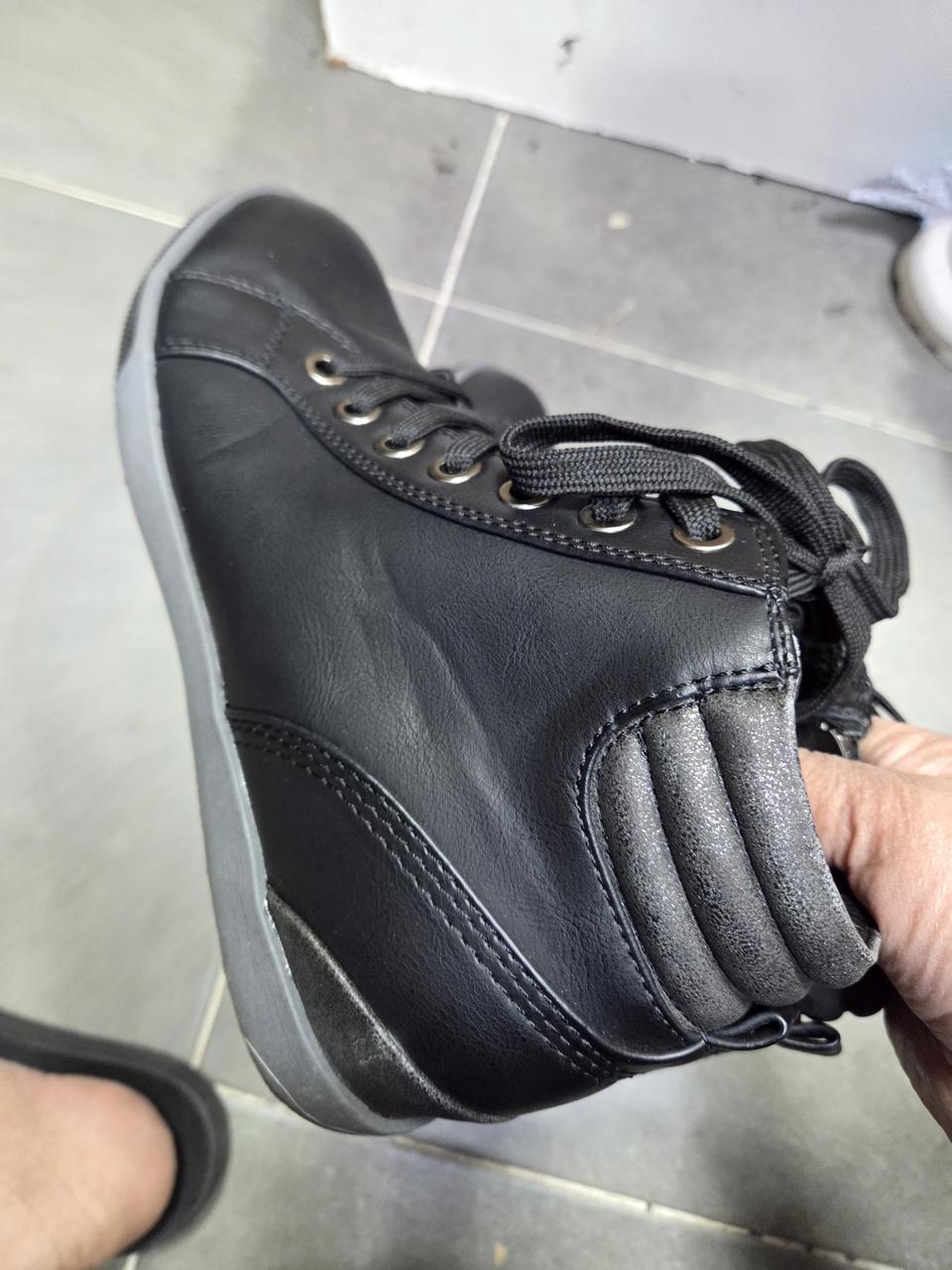 가죽하리탑털부츠255