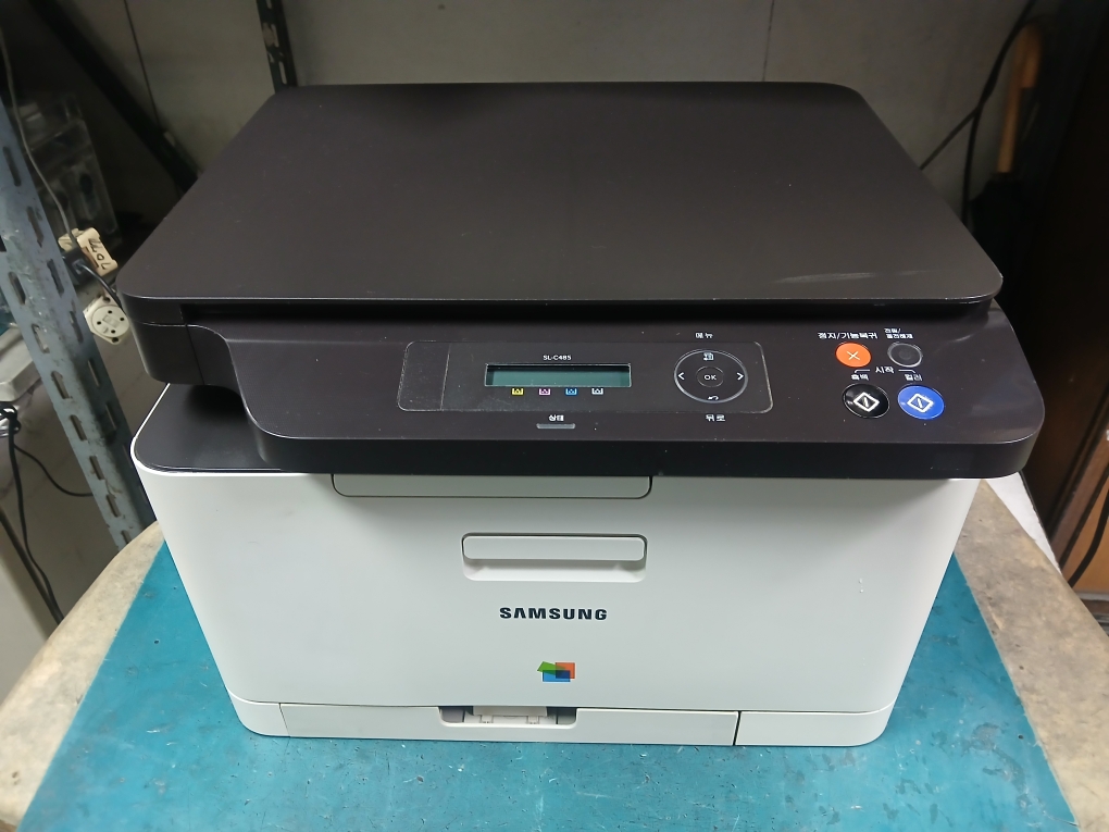 삼성 컬러 레이저 복합기 SL-C485판매 