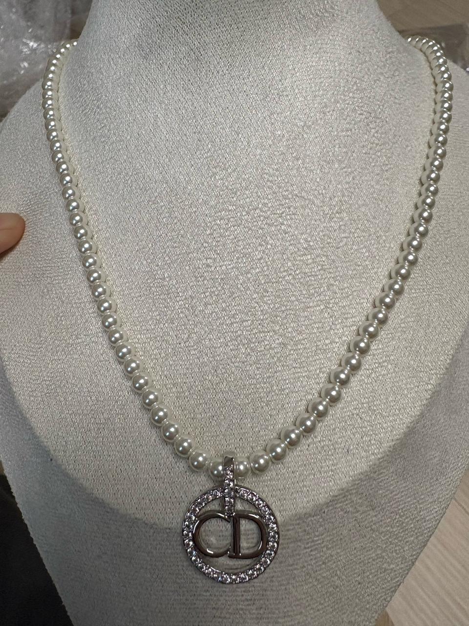 씨디 진주 목걸이