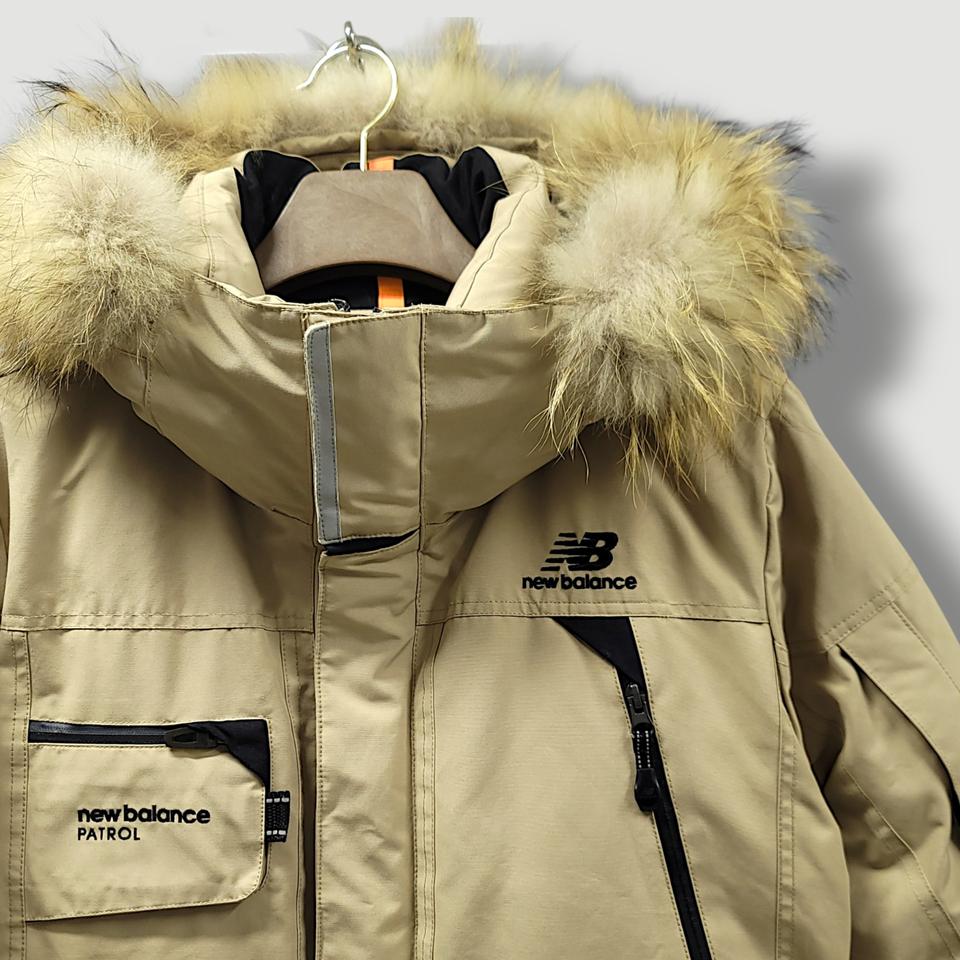 [95] 뉴발란스 베이지 패트롤 구스다운 패딩
