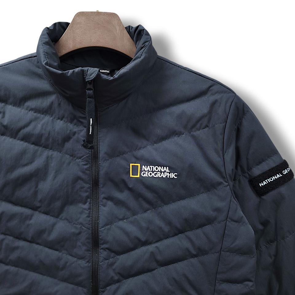 [100] 내셔널지오그래픽 블랙 경량 패딩 자켓