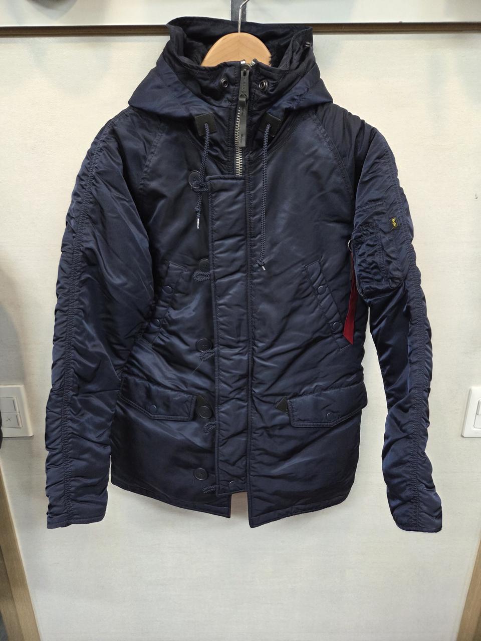 알파인더스트리 항공 파카 패딩 xs