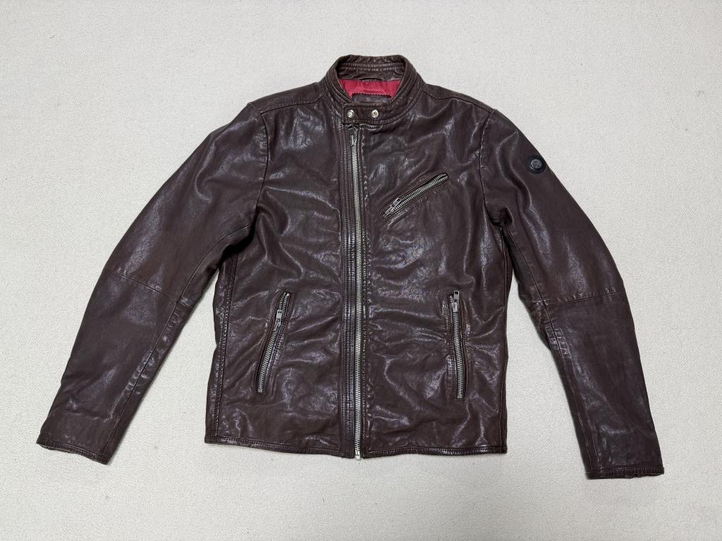 디젤 가죽 자켓 남성용 100사이즈