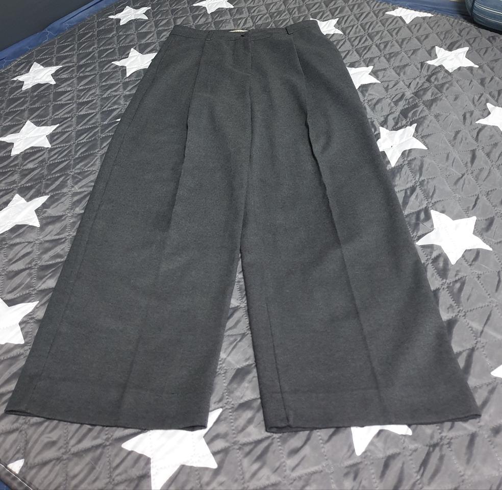 SIYAZU 혜비트윌 원턱 와이드 슬랙스 그레이 (M)