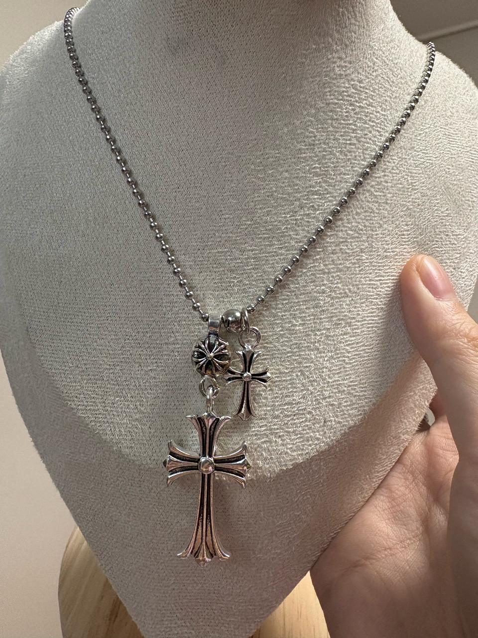 십자가 롱 목걸이1