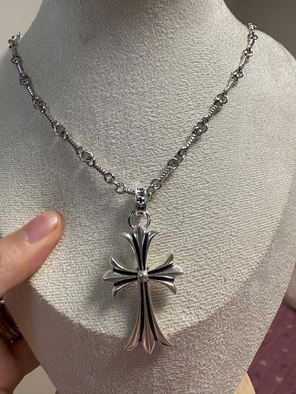 십자가 롱 목걸이