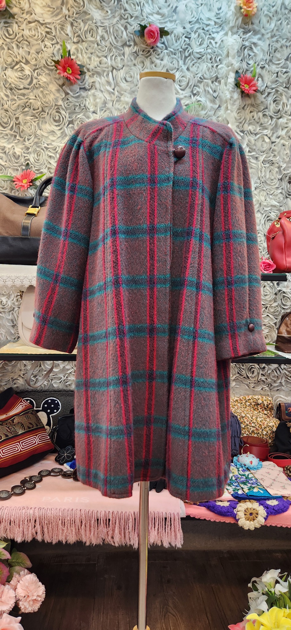 몬쿠어베리즈 모헤아 혼방 코트(66~88)