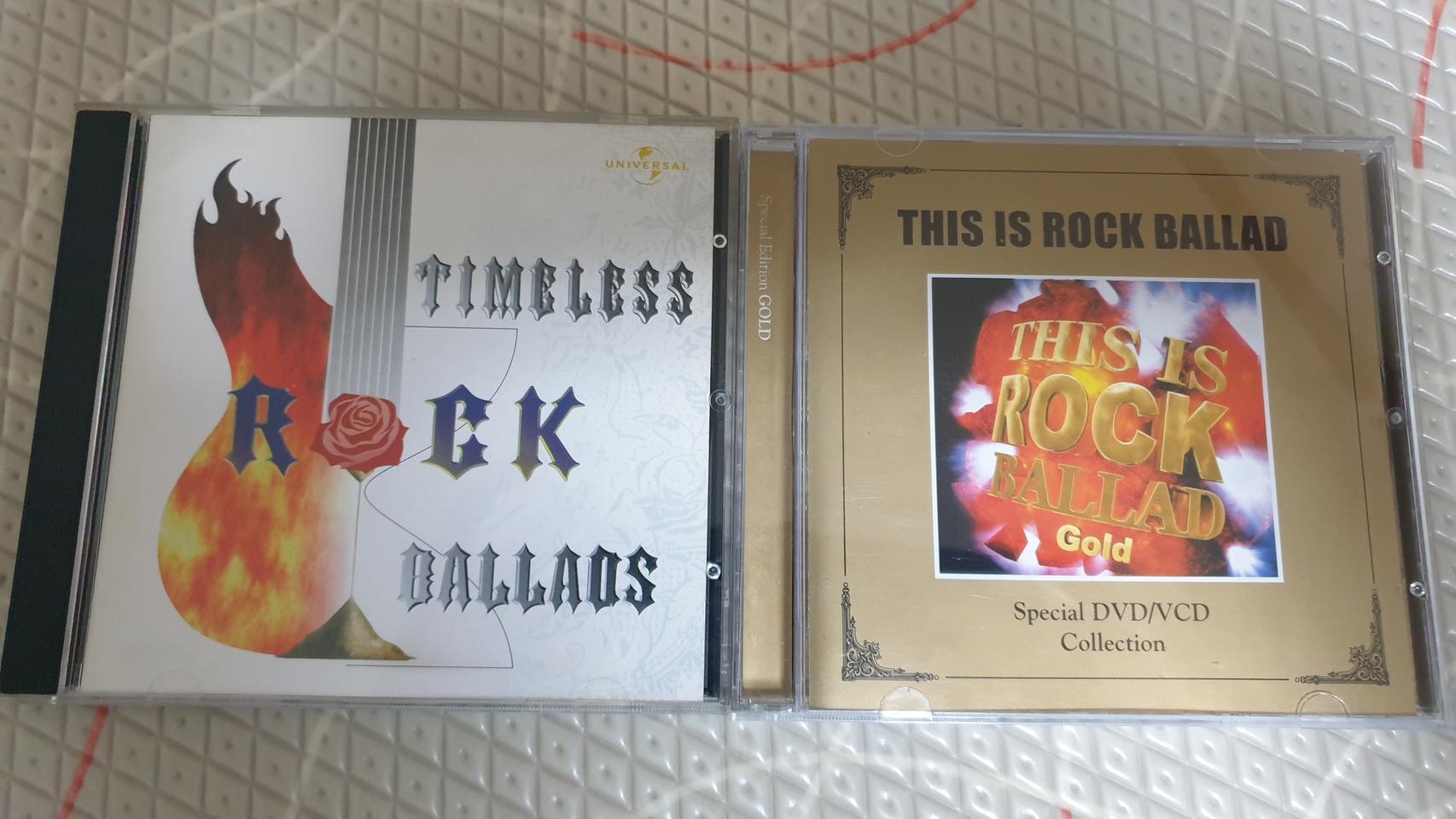 타임리스락발라드,디스이즈락발라드VCD+DVD일괄