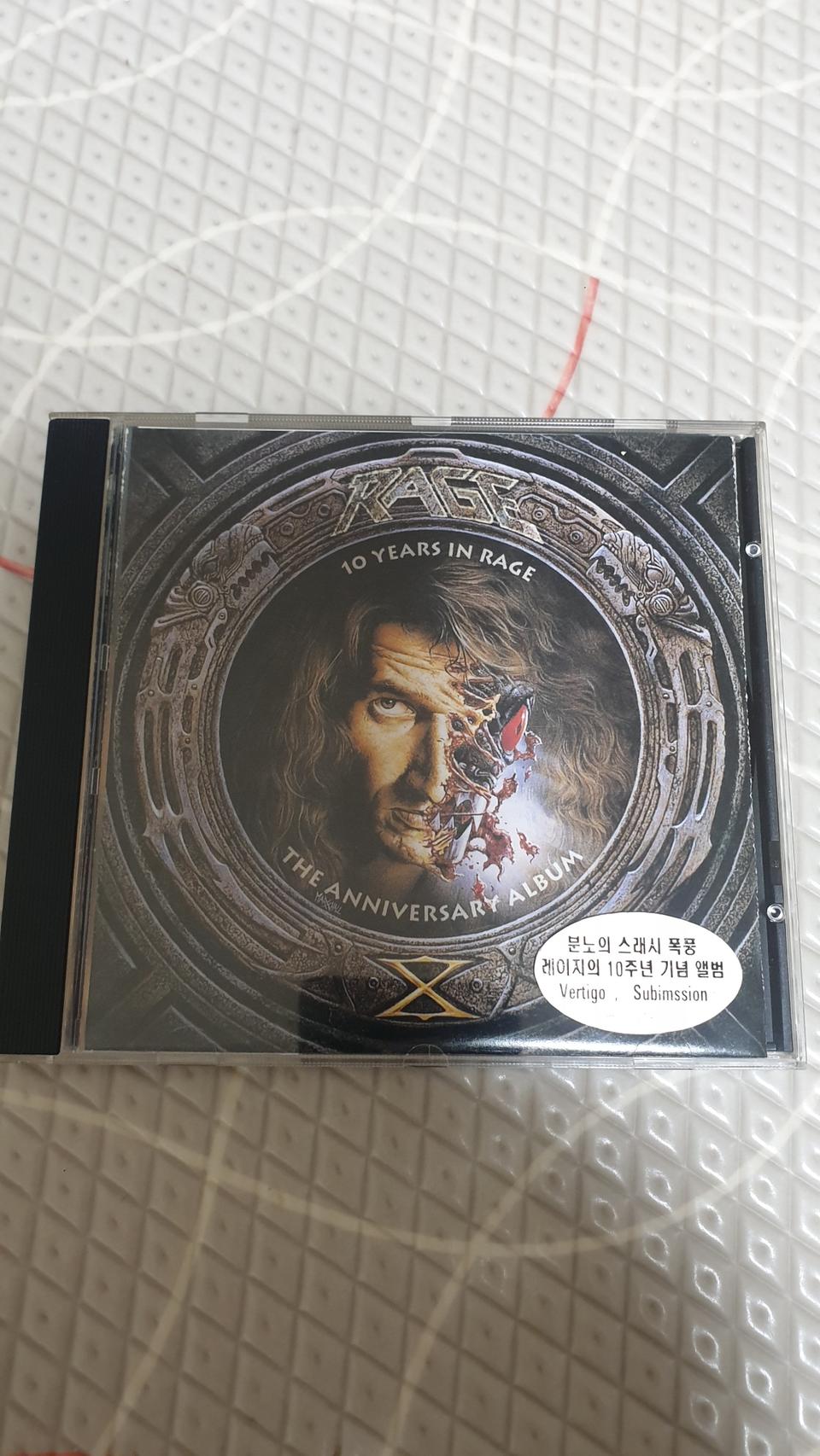 레이지 10주년 기념앨범 CD