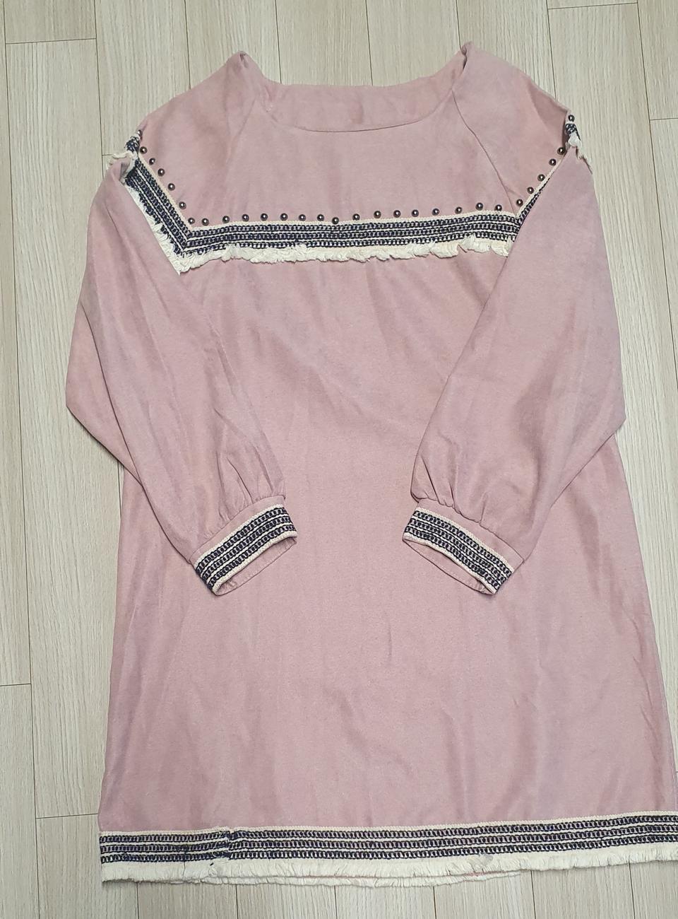 여성 롱티셔츠 /원피스 거의 새상품