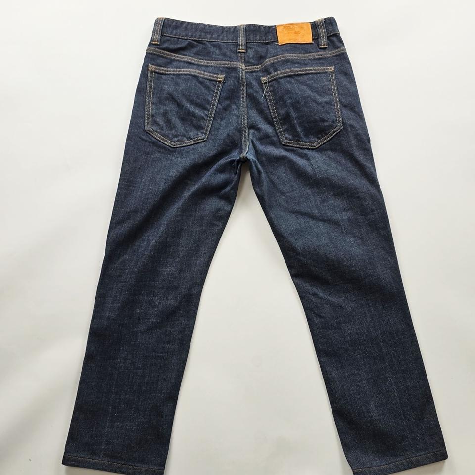 플랙진 청바지 스판 진청 데님 사이즈30 R3551