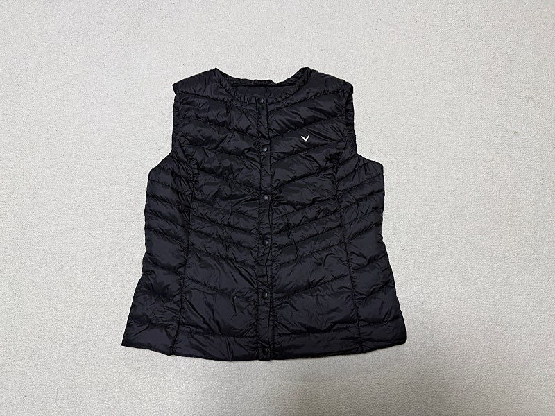 캘러웨이 경량패딩 골프 조끼 여성용 90호 55사이즈