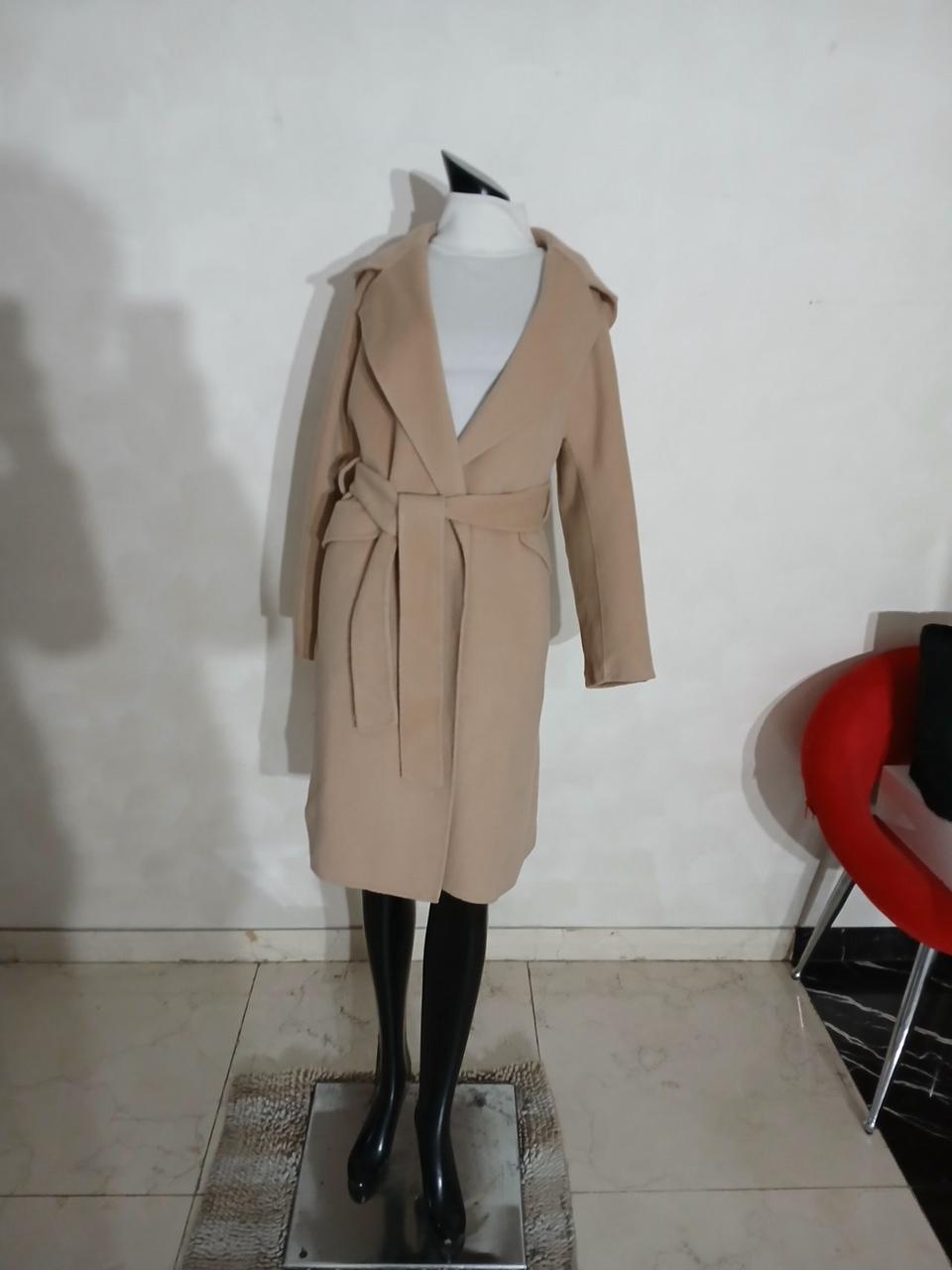 020 리스트 모캐시미어 후드 롱코트