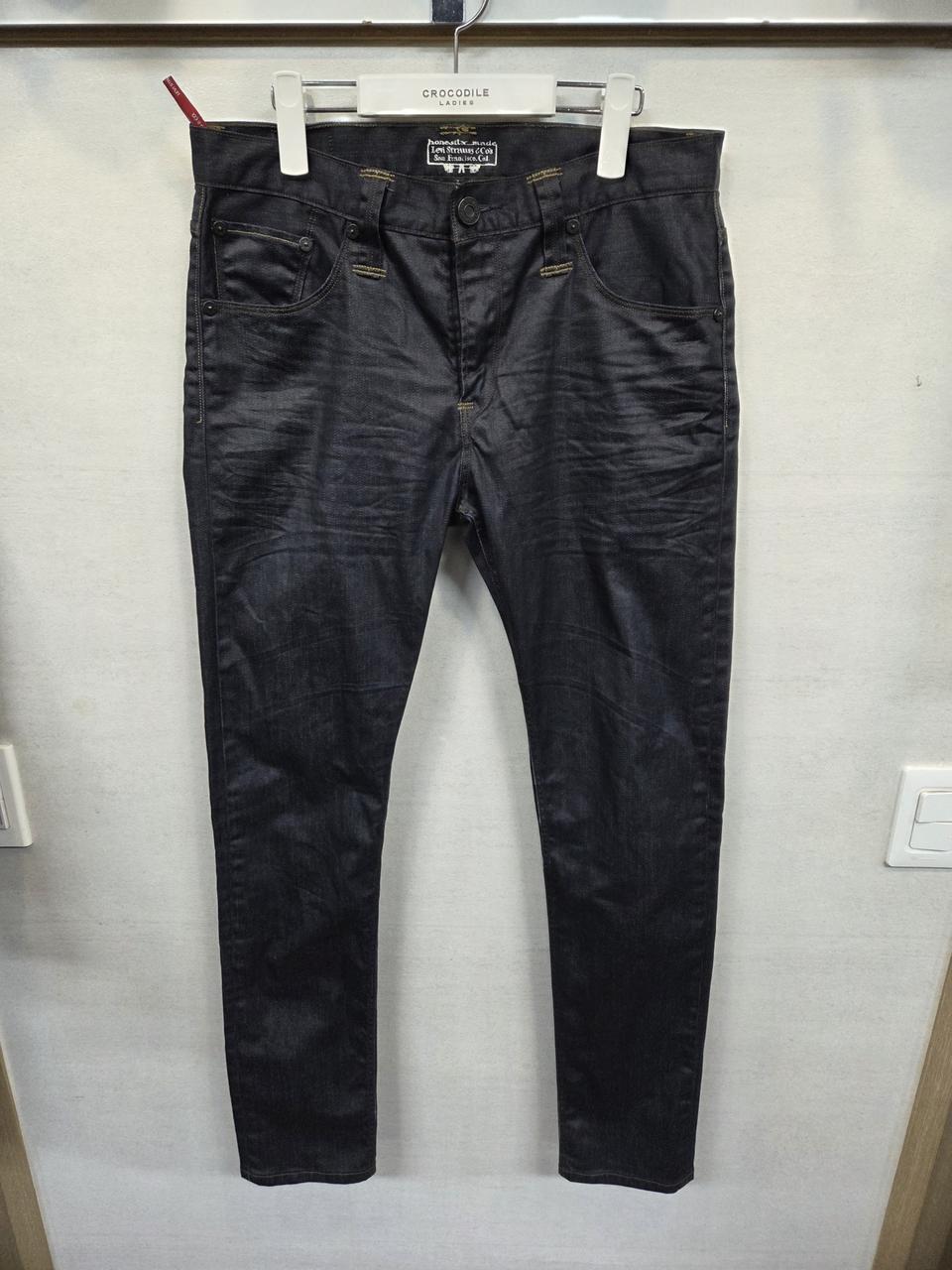 리바이스 왁스 코팅 진 팬츠 30 슬림핏