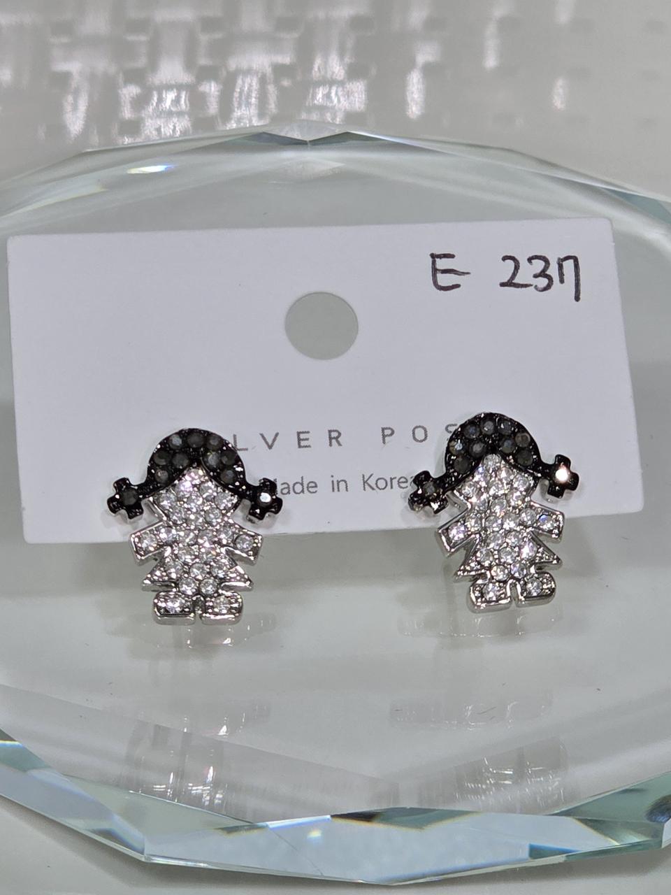 큐빅셋팅 핸드메이드 귀걸이