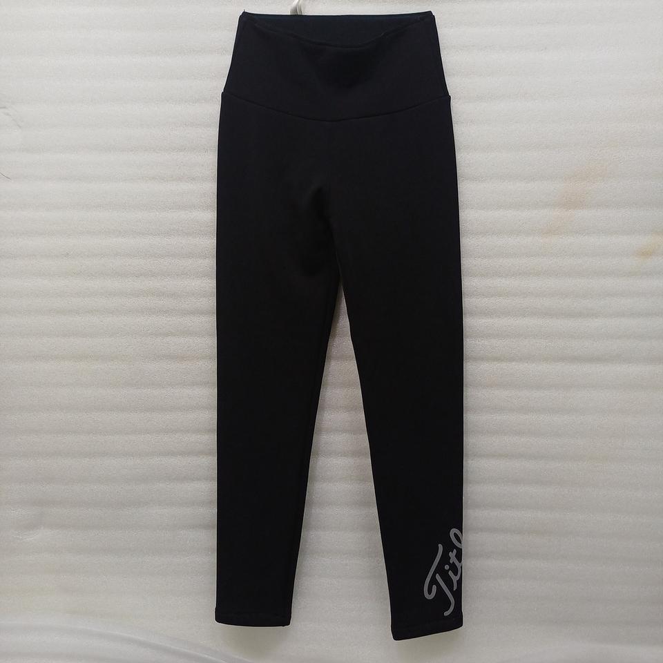 타이틀리스트 골프 겨울 융 기모 레깅스 바지 여성 S 블랙 사랑봉봉