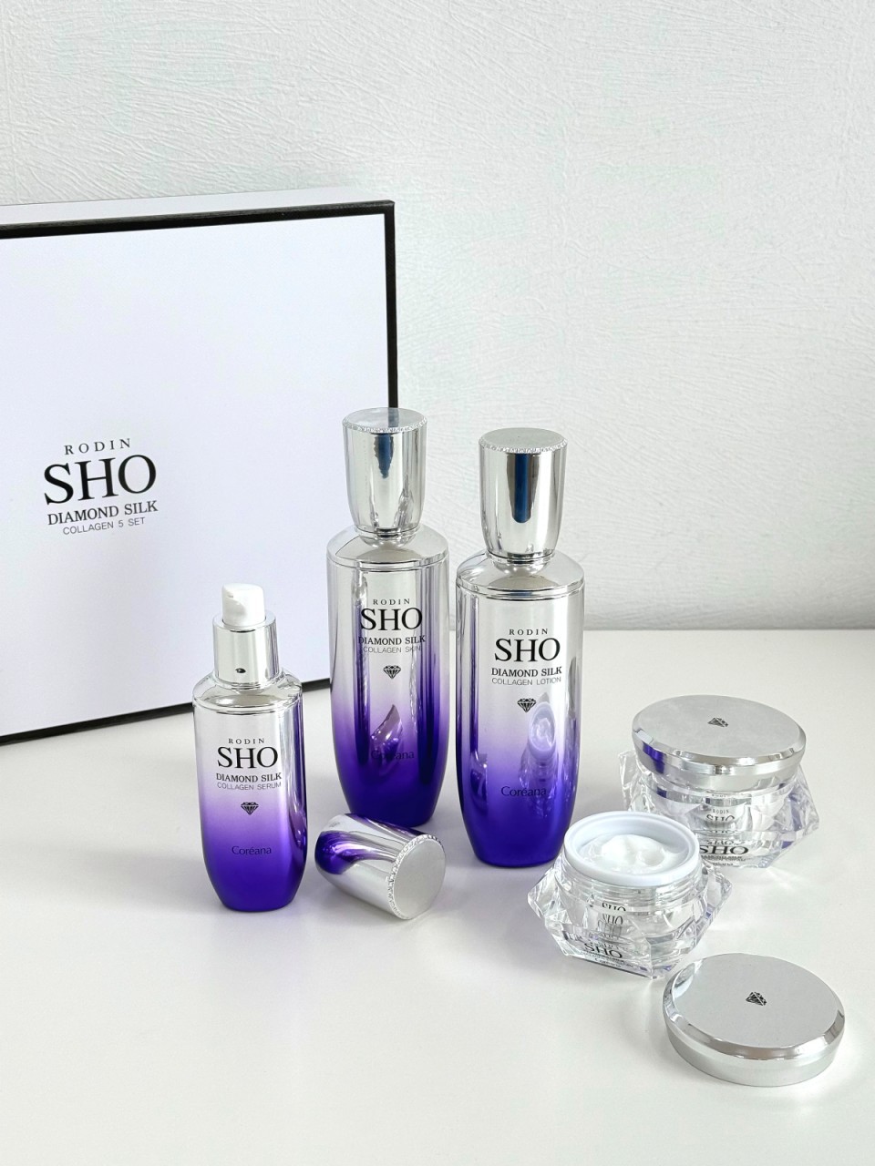 [코/리/아/나] 로/댕 쇼 다/이/아/몬/드 실/크콜/라겐 5종 세트