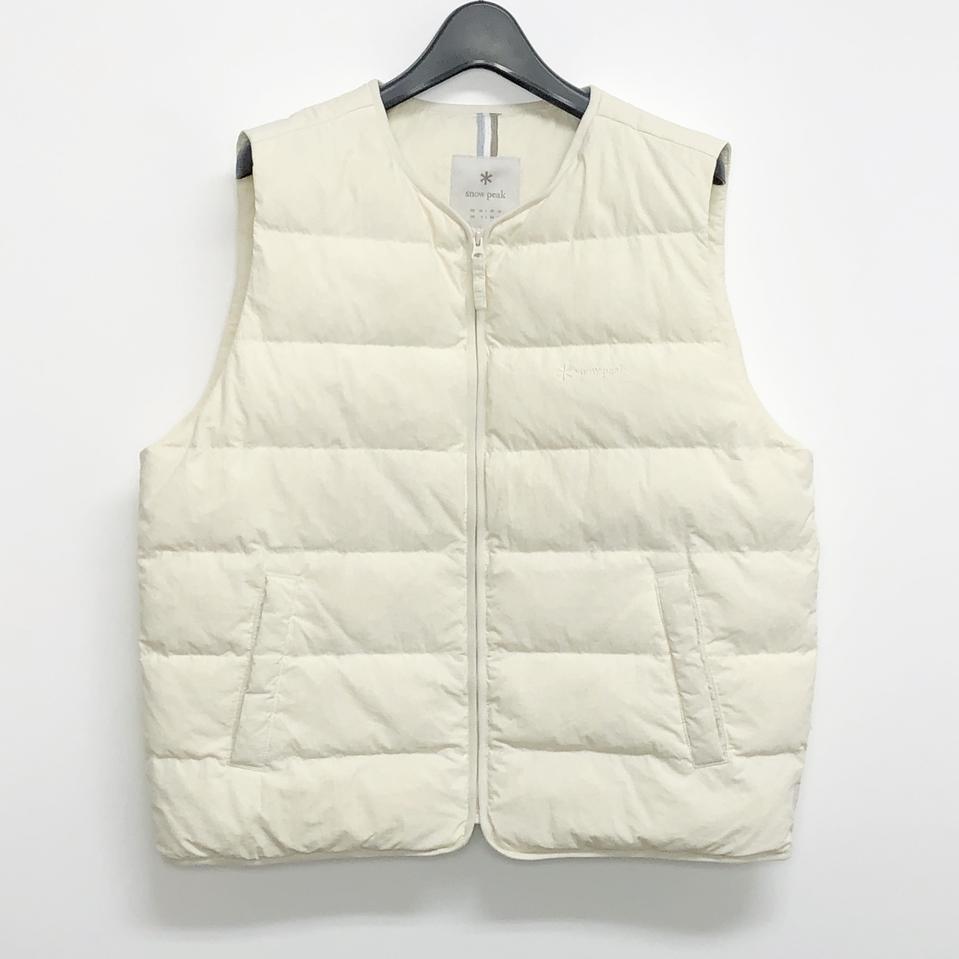 스노우피크 경량 다운 베스트/여성90/칠팔구제