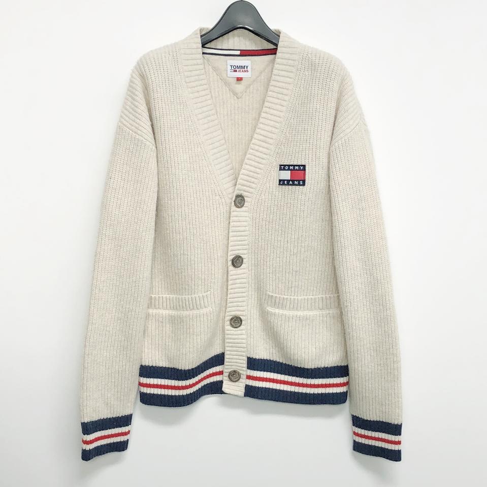 타미진스 울 가디건/남성S/칠팔구제